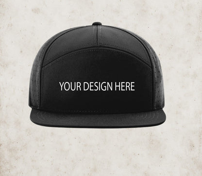 (Pre-Order) Custom Flat Bill Hat
